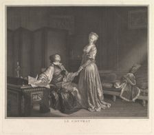 Le Contrat.n.d. Creator: Maurice Blot