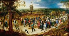 Le Cortège des Noces (The Wedding Cortège). Creator: Brueghel, Jan, the Elder (1568-1625)