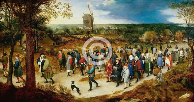 Le Cortège des Noces (The Wedding Cortège). Creator: Brueghel, Jan, the Elder (1568-1625).