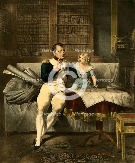 'Le Cabinet de Napoleon', 19th century, (1921). Creator: Unknown.