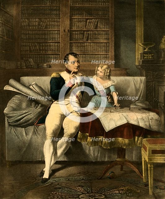 'Le Cabinet de Napoleon', 19th century, (1921). Creator: Unknown.