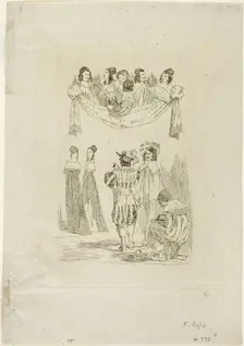Le cabinet satyrique, 1864. Creator: Félicien Rops