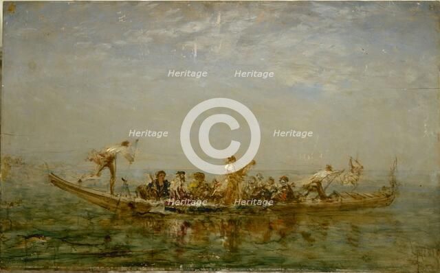 Le caïque, between 1880 and 1890. Creator: Felix Francois Georges Philibert Ziem.