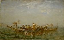 Le caïque, between 1880 and 1890. Creator: Felix Francois Georges Philibert Ziem