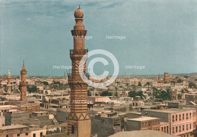 ''Le Caire a vol d'oiseau; Le Nord-Est Africain', 1914. Creator: Unknown.
