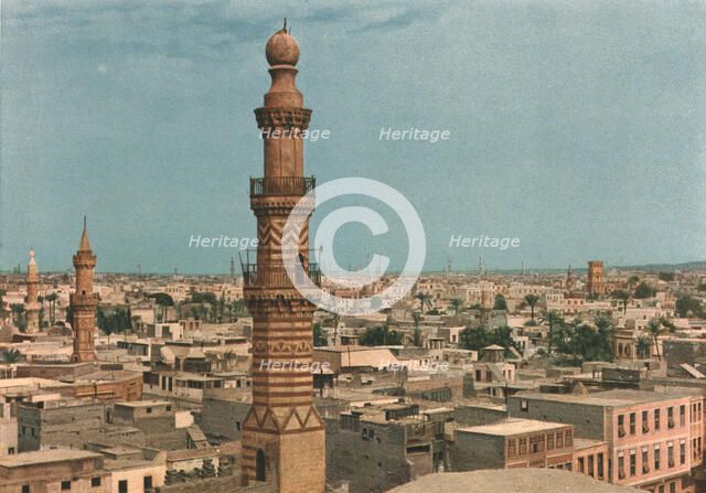 ''Le Caire a vol d'oiseau; Le Nord-Est Africain', 1914. Creator: Unknown.