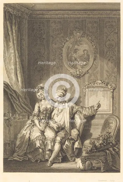 Le calendrier des viellards. Creator: Jean Dambrun.