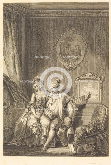 Le calendrier des viellards. Creator: Jean Dambrun.