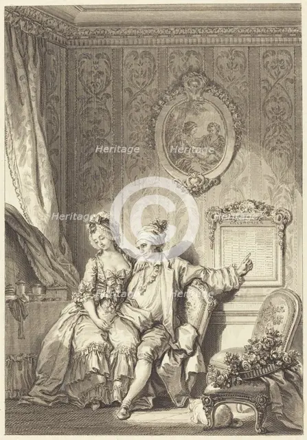 Le calendrier des viellards. Creator: Jean Dambrun.