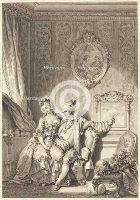Le calendrier des viellards. Creator: Jean Dambrun.