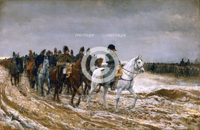 'Le Campagne de France 1814', (1864). Artist: Jean Louis Ernest Meissonier