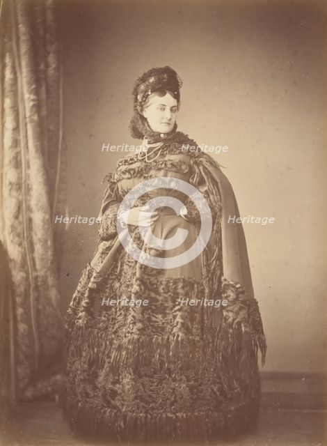 Le Caracul (L'Astrakhan), 1860s. Creator: Pierre-Louis Pierson.