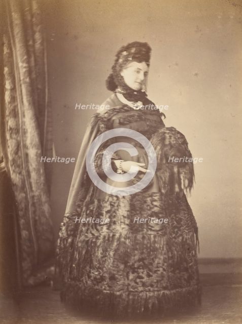 Le Caracul (L'Astrakhan), 1860s. Creator: Pierre-Louis Pierson.