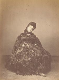 Le Caracul (L'Astrakhan), 1860s. Creator: Pierre-Louis Pierson