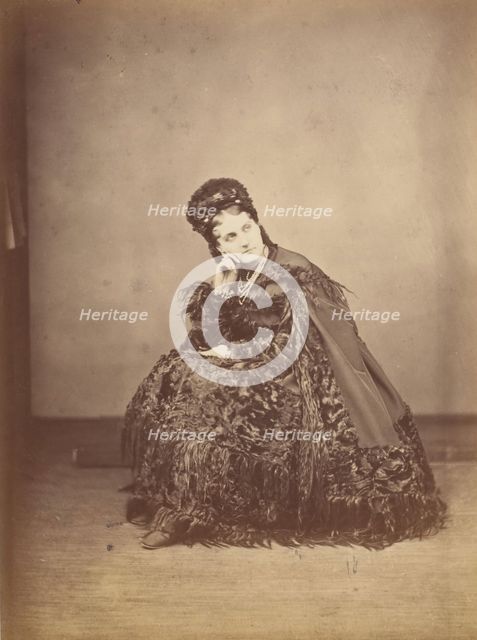 Le Caracul (L'Astrakhan), 1860s. Creator: Pierre-Louis Pierson.
