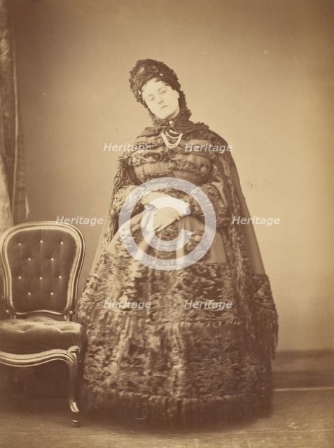 Le Caracul (L'Astrakhan), 1860s. Creator: Pierre-Louis Pierson.