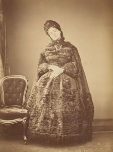 Le Caracul (L'Astrakhan), 1860s. Creator: Pierre-Louis Pierson