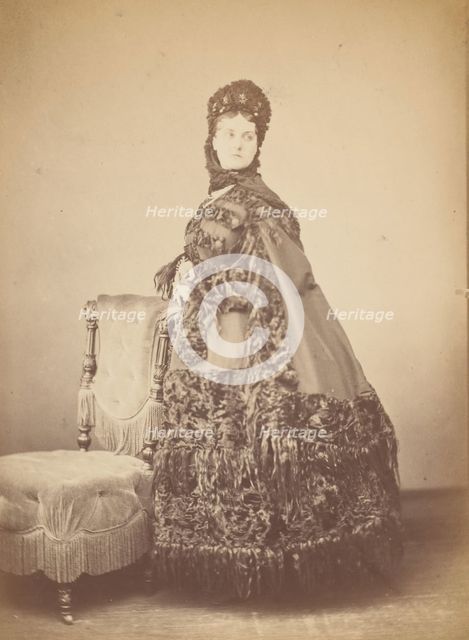 Le Caracul (L'Astrakhan), 1860s. Creator: Pierre-Louis Pierson.