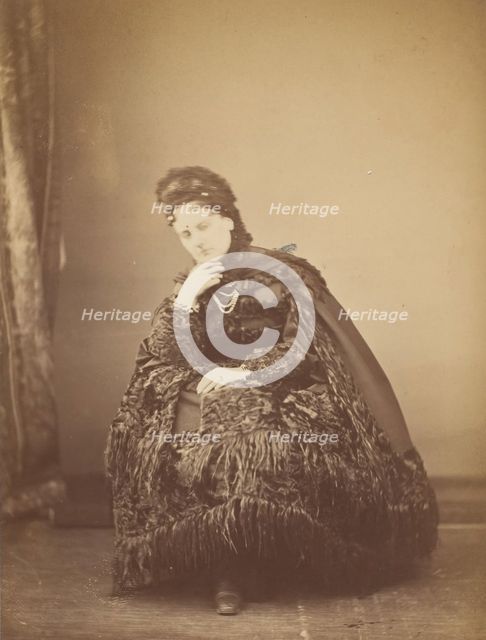 Le Caracul (L'Astrakhan), 1860s. Creator: Pierre-Louis Pierson.
