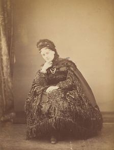 Le Caracul (L'Astrakhan), 1860s. Creator: Pierre-Louis Pierson
