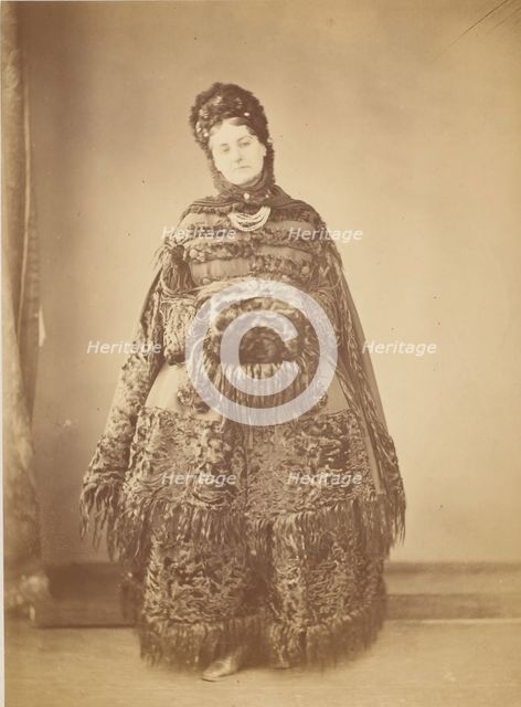 Le Caracul (L'Astrakhan), 1860s. Creator: Pierre-Louis Pierson.