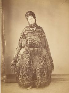 Le Caracul (L'Astrakhan), 1860s. Creator: Pierre-Louis Pierson