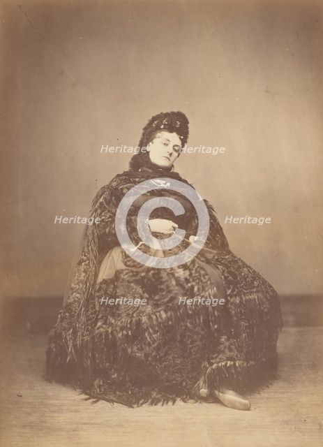 Le Caracul (L'Astrakhan), 1860s. Creator: Pierre-Louis Pierson.