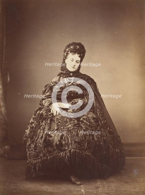 Le Caracul (L'Astrakhan), 1860s. Creator: Pierre-Louis Pierson.