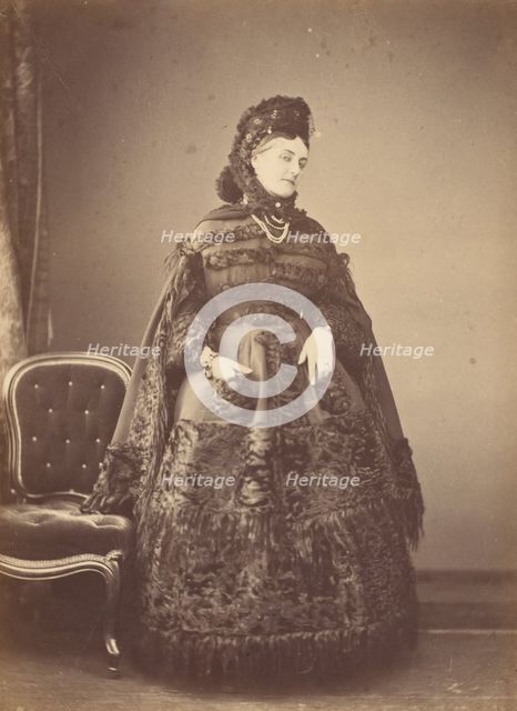 Le Caracul (L'Astrakhan), 1860s. Creator: Pierre-Louis Pierson.