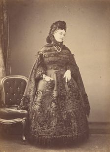 Le Caracul (L'Astrakhan), 1860s. Creator: Pierre-Louis Pierson