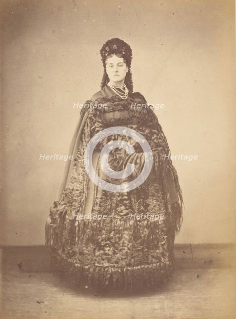Le Caracul (L'Astrakhan), 1860s. Creator: Pierre-Louis Pierson.