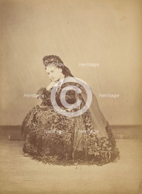Le Caracul (L'Astrakhan), 1860s. Creator: Pierre-Louis Pierson.