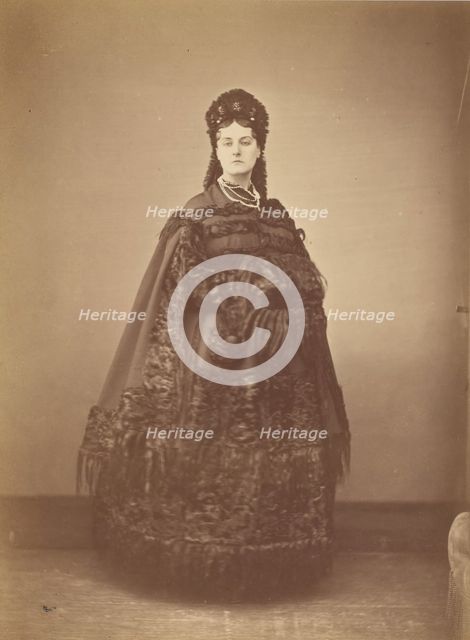 Le Caracul (L'Astrakhan), 1860s. Creator: Pierre-Louis Pierson.