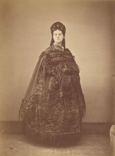 Le Caracul (L'Astrakhan), 1860s. Creator: Pierre-Louis Pierson