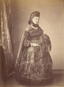 Le Caracul (L'Astrakhan), 1860s. Creator: Pierre-Louis Pierson