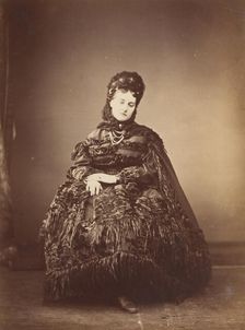 Le Caracul (L'Astrakhan), 1860s. Creator: Pierre-Louis Pierson