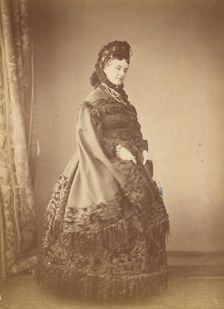 Le Caracul (L'Astrakhan), 1860s. Creator: Pierre-Louis Pierson