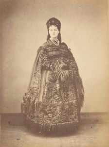 Le Caracul (L'Astrakhan), 1860s. Creator: Pierre-Louis Pierson