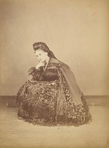 Le Caracul (L'Astrakhan), 1860s. Creator: Pierre-Louis Pierson