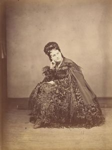 Le Caracul (L'Astrakhan), 1860s. Creator: Pierre-Louis Pierson