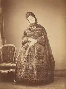 Le Caracul (L'Astrakhan), 1860s. Creator: Pierre-Louis Pierson