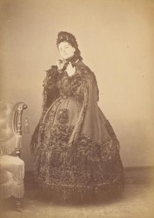 Le Caracul (L'Astrakhan), 1860s. Creator: Pierre-Louis Pierson