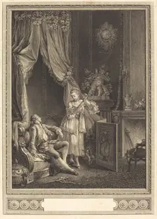 Le Carquois épuisé (The Empty Quiver), 1775. Creator: Nicolas Delaunay