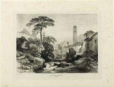 Le Casset; Vallee du Monetier, n.d. Creator: James Duffield Harding