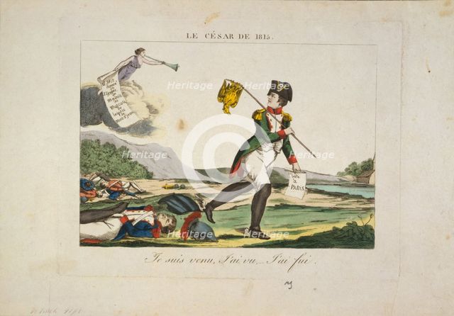 Le César de 1815 (Napoleon as Caesar of 1815), 1815. Artist: Anonymous  