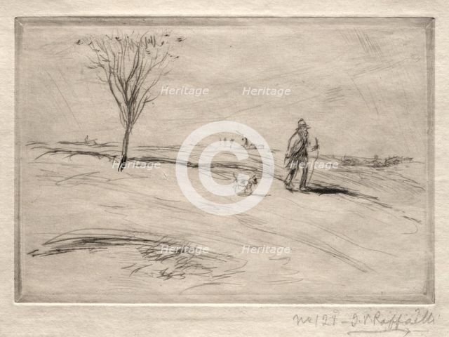Le Chamineau. Creator: Jean-François Raffaëlli (French, 1850-1924).