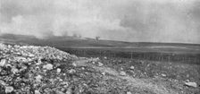 Le Champ de Bataille; Un paysage au Nord de Verdun: au fond a gauche, la crete..., 1916 (1924) Creator: Unknown