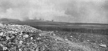 Le Champ de Bataille; Un paysage au Nord de Verdun: au fond a gauche, la crete..., 1916 (1924) Creator: Unknown