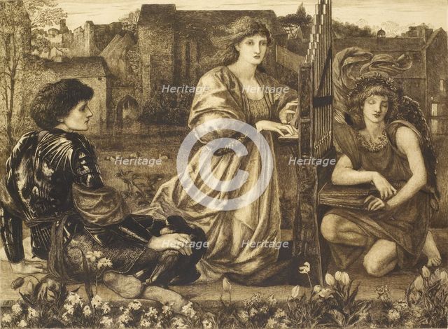Le Chant d'Amour, 1860s, (1896). Creator: Robert Macbeth Walker.