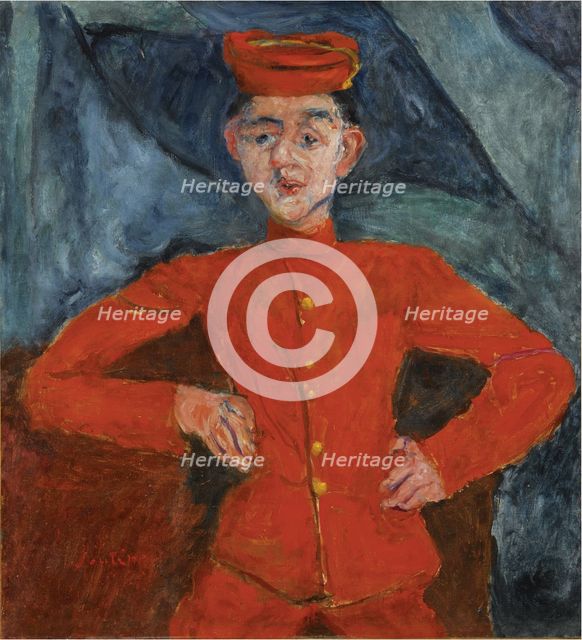 Le Chasseur de chez Maxim's, c. 1925. Artist: Soutine, Chaim (1893-1943)